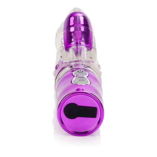 Перезаряжаемый фиолетовый вибромассажер PRINCESS JEWELS - 13,5 см. - California Exotic Novelties
