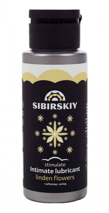 Возбуждающий интимный лубрикант SIBIRSKIY с ароматом цветков липы - 100 мл. - Sibirskiy - купить с доставкой в Краснодаре