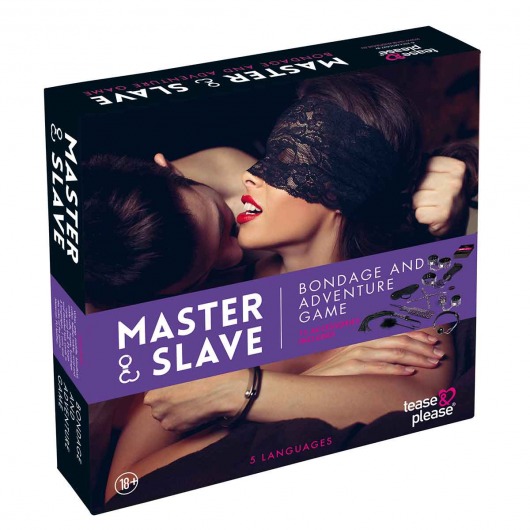 БДСМ-набор Master Slave Bondage And Adventure Game - Tease&Please - купить с доставкой в Краснодаре