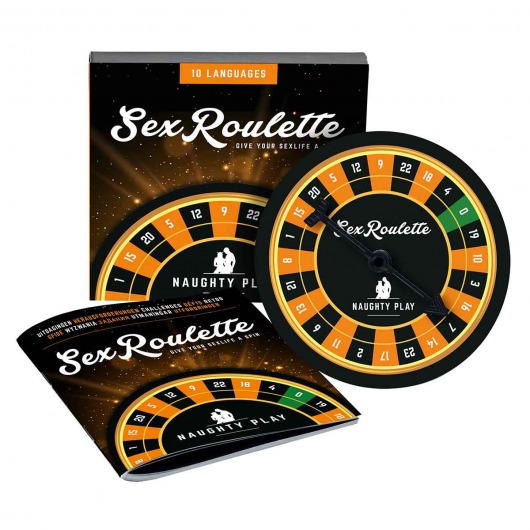 Настольная игра-рулетка Sex Roulette Naughty Play - Tease&Please - купить с доставкой в Краснодаре