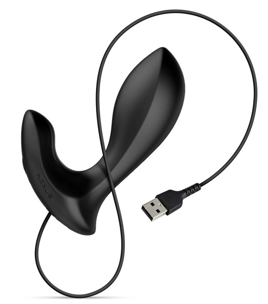 Черная анальная вибровтулка Nexus Duo Plug - 9,8 см. - Nexus Range