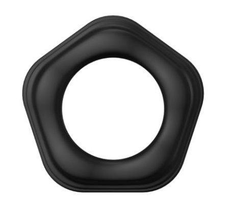 Черное эрекционное кольцо №05 Cock Ring - Erozon - в Краснодаре купить с доставкой