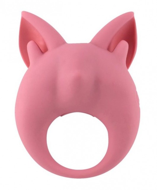 Розовое перезаряжаемое эрекционное кольцо Kitten Kiki - Lola Games - в Краснодаре купить с доставкой