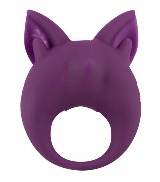 Фиолетовое перезаряжаемое эрекционное кольцо Kitten Kiki - Lola Games - в Краснодаре купить с доставкой