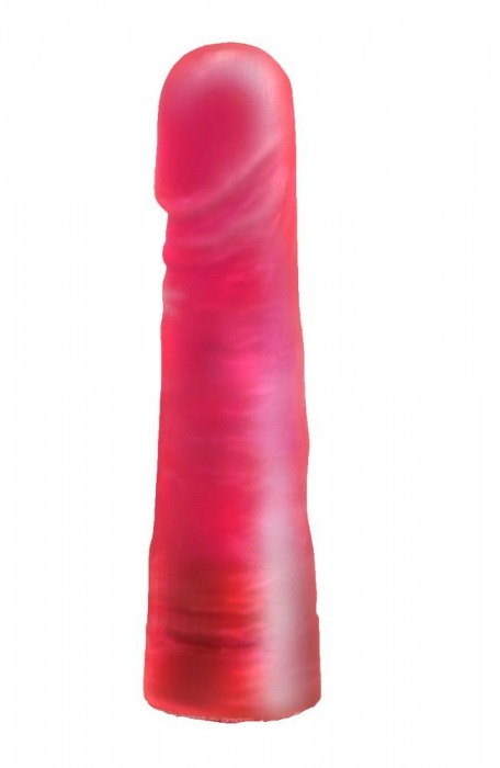 Гелевая насадка-фаллос для страпона - 17,5 см. - LOVETOY (А-Полимер) - купить с доставкой в Краснодаре