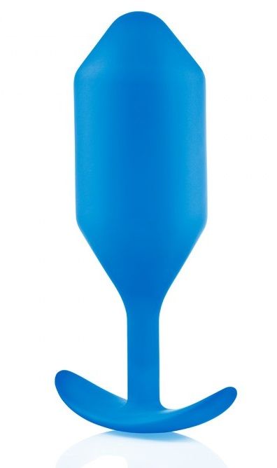 Синяя пробка для ношения B-vibe Snug Plug 5 - 14 см. - b-Vibe