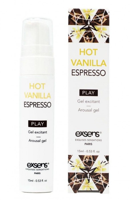 Возбуждающий гель Hot Vanilla Espresso Arousal Gel - 15 мл. - Exsens - купить с доставкой в Краснодаре