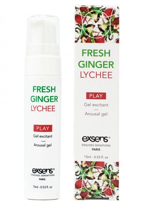 Возбуждающий гель Fresh Ginger Lychee Arousal Gel - 15 мл. - Exsens - купить с доставкой в Краснодаре