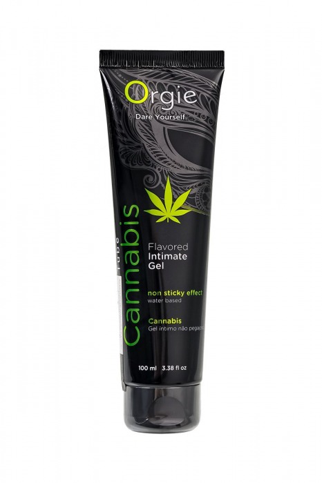 Интимный гель на водной основе ORGIE Lube Tube Cannabis - 100 мл. - ORGIE - купить с доставкой в Краснодаре