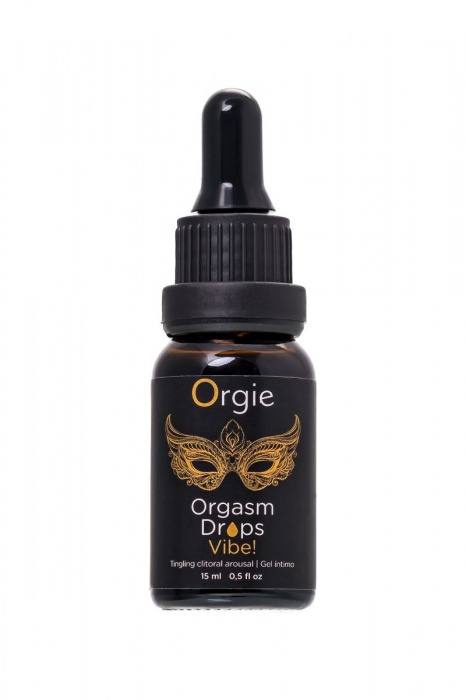 Возбуждающий гель для клитора ORGIE Orgasm Drops Vibe - 15 мл. - ORGIE - купить с доставкой в Краснодаре