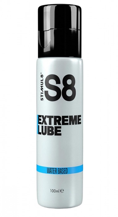 Лубрикант на водной основе S8 Extreme Lube - 100 мл. - Stimul8 - купить с доставкой в Краснодаре