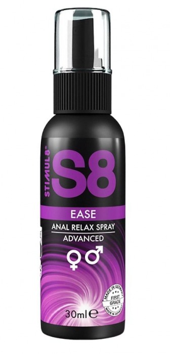 Расслабляющий анальный спрей S8 Ease Anal Relax Spray - 30 мл. - Stimul8 - купить с доставкой в Краснодаре
