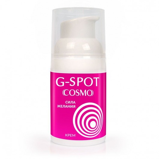 Стимулирующий интимный крем для женщин Cosmo G-spot - 28 гр. - Биоритм - купить с доставкой в Краснодаре