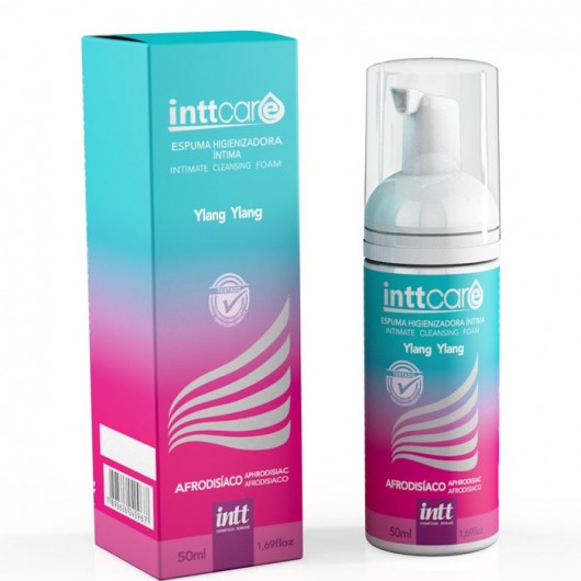Очищающая пенка для интимной гигиены Intt Care Ylang Ylang - 50 мл. - INTT - купить с доставкой в Краснодаре