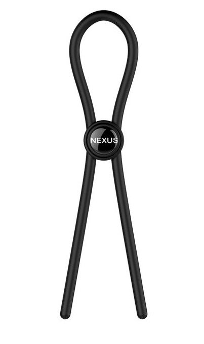 Черное эрекционное лассо Nexus Forge Single - Nexus Range - в Краснодаре купить с доставкой