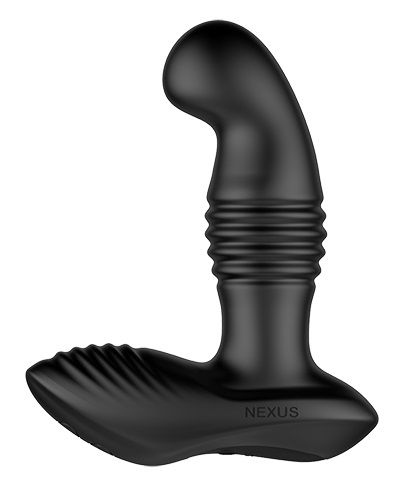 Черный массажер простаты Nexus Thrust с возвратно-поступательными движениями - 13,8 см. - Nexus Range - в Краснодаре купить с доставкой