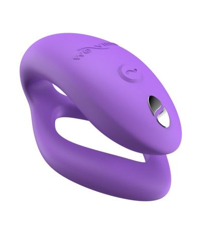 Фиолетовый вибратор для пар We-Vibe Sync O - We-vibe