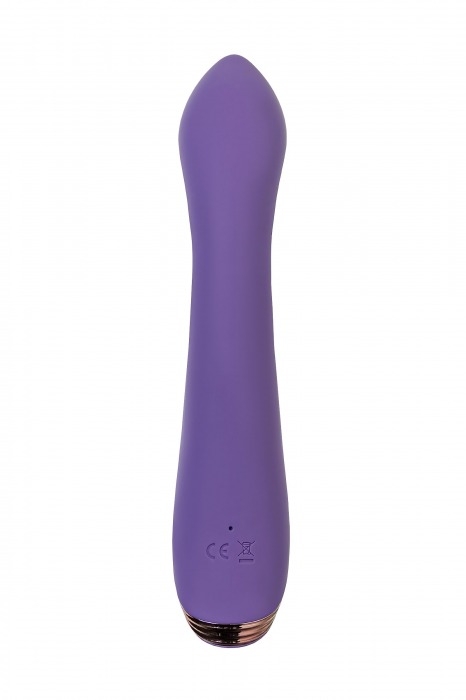 Фиолетовый вибратор-кролик Fingie с функцией Come-Hither - 21,6 см. - JOS