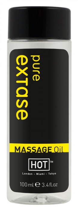 Массажное масло для тела Extase Pure - 100 мл. - HOT - купить с доставкой в Краснодаре