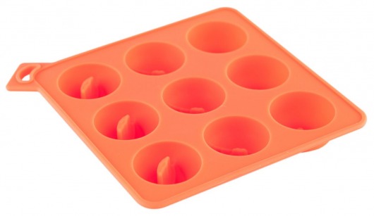 Формочка для льда оранжевого цвета - ToyFa - купить с доставкой в Краснодаре