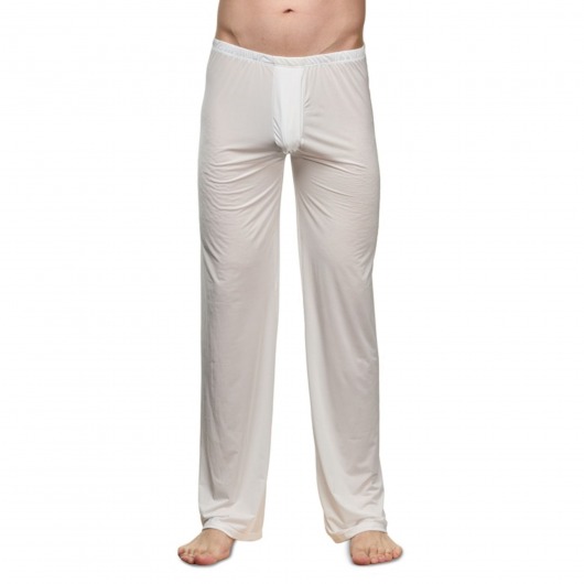 Белые полупрозрачные мужские брюки - La Blinque купить с доставкой