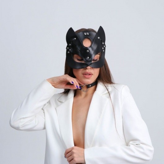 Эротический набор «Строгая киска»: маска и чокер - Сима-Ленд - купить с доставкой в Краснодаре