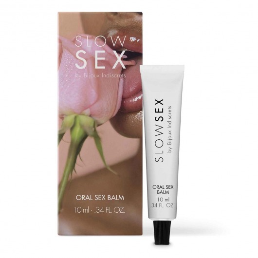 Бальзам для орального секса Slow Sex Oral Sex Balm - 10 мл. - Bijoux Indiscrets - купить с доставкой в Краснодаре