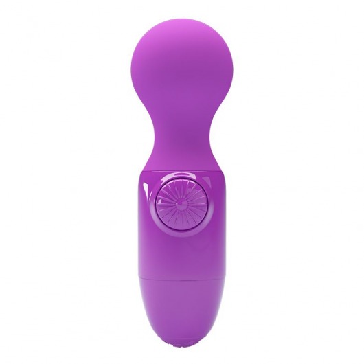 Фиолетовый мини-вибратор с шаровидной головкой Mini Stick - Baile