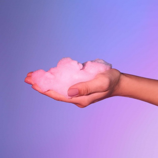 Массажная хрустящая пенка Tickle My Body Cotton Candy с ароматом сладкой ваты - 150 мл. - Love to Love - купить с доставкой в Краснодаре