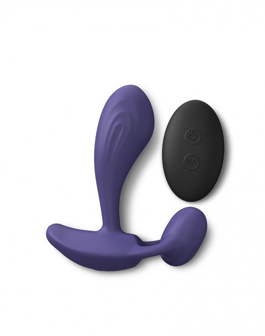 Темно-синий вибромассажер Witty P G Vibrator with Remote Control - Love to Love - в Краснодаре купить с доставкой