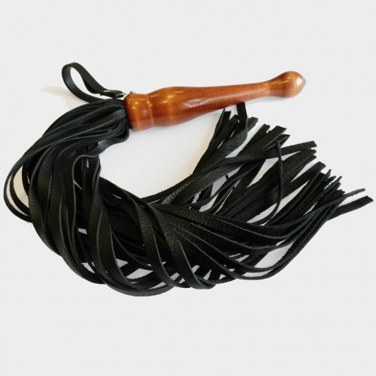 Плеть с деревянной ручкой и жестким хвостом - Подиум - купить с доставкой в Краснодаре