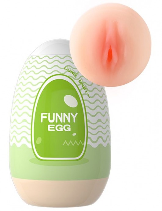 Мастурбатор-вагина Funny Egg - Eroticon - в Краснодаре купить с доставкой