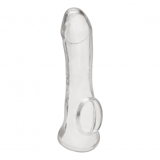 Прозрачная насадка на пенис Transparent Penis Enhancing Sleeve Extension - 15,9 см. - BlueLine - в Краснодаре купить с доставкой