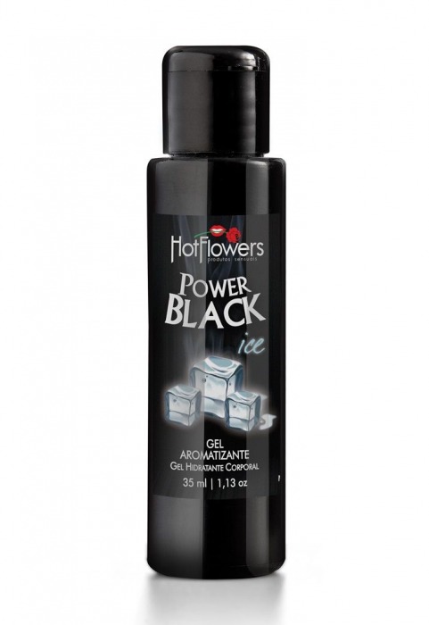 Стимулирующий гель для массажа Power Black - 35 мл. - HotFlowers - купить с доставкой в Краснодаре