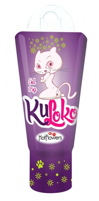 Анальный гель Kuloko с вибрационным эффектом - 15 гр. - HotFlowers - купить с доставкой в Краснодаре