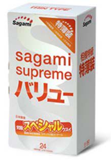 Ультратонкие презервативы Sagami Xtreme SUPERTHIN - 24 шт. - Sagami - купить с доставкой в Краснодаре