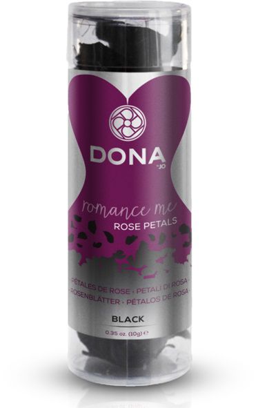 Декоративные чёрные лепестки роз DONA Rose Petals -  - Магазин феромонов в Краснодаре