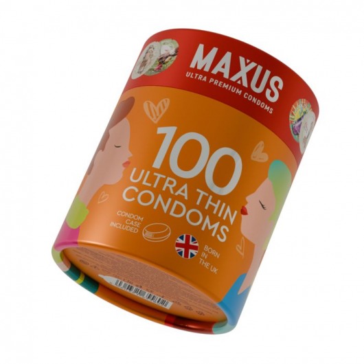 Ультратонкие презервативы Maxus Ultra Thin - 100 шт. - Maxus - купить с доставкой в Краснодаре