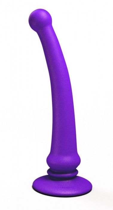 Фиолетовый анальный стимулятор Rapier Plug - 15 см. - Lola toys - купить с доставкой в Краснодаре