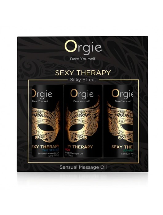 Набор массажных масел Sexy Therapy (3 флакона по 30 мл.) - ORGIE - купить с доставкой в Краснодаре