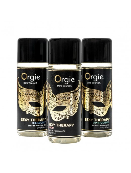 Набор массажных масел Sexy Therapy (3 флакона по 30 мл.) - ORGIE - купить с доставкой в Краснодаре
