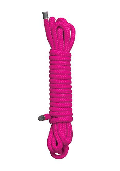 Розовая веревка для бандажа Japanese - 5 м. - Shots Media BV - купить с доставкой в Краснодаре