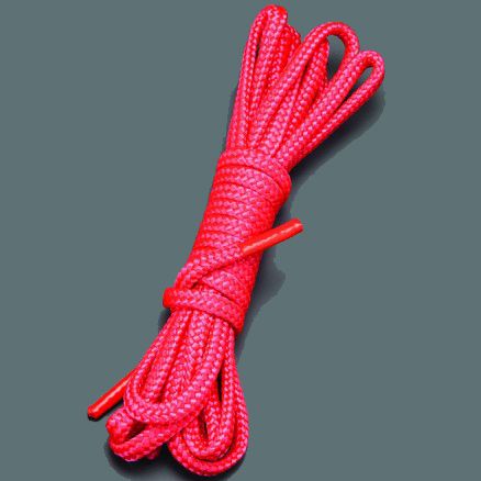 Красная шелковистая веревка для связывания - 5 м. - Sitabella - купить с доставкой в Краснодаре