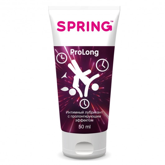 Пролонгирующий интимный лубрикант Spring ProLong - 50 мл. - SPRING - купить с доставкой в Краснодаре