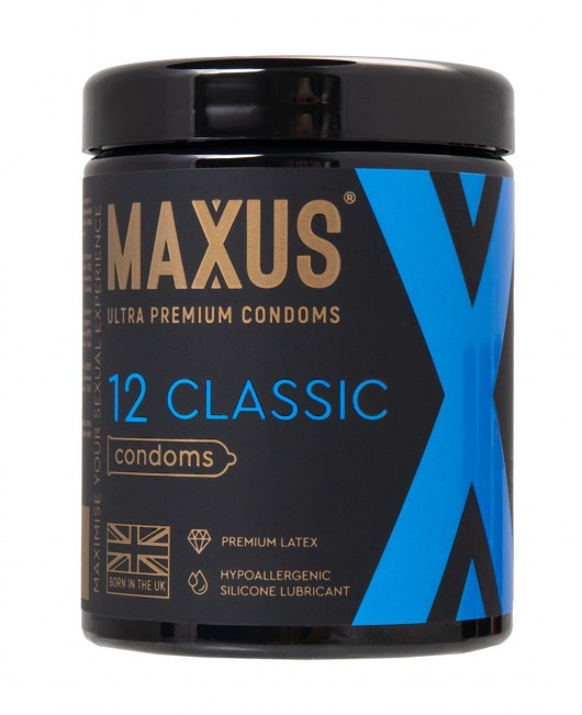 Классические презервативы MAXUS Classic - 12 шт. - Maxus - купить с доставкой в Краснодаре