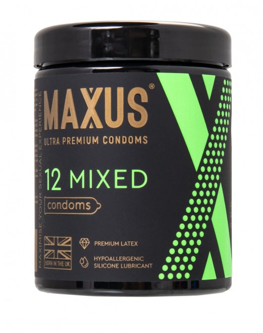 Презервативы MAXUS Mixed - 12 шт. - Maxus - купить с доставкой в Краснодаре