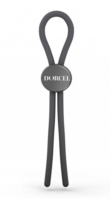 Серое эрекционное лассо на пенис Mr Dorcel - Dorcel - в Краснодаре купить с доставкой