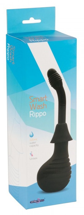 Анальный душ-стимулятор Smart Wash Rippo - Seven Creations - купить с доставкой в Краснодаре