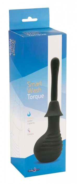 Анальный душ-стимулятор Smart Wash Torque - Seven Creations - купить с доставкой в Краснодаре