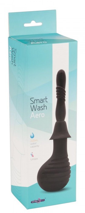 Анальный душ-стимулятор Smart Wash Aero - Seven Creations - купить с доставкой в Краснодаре
